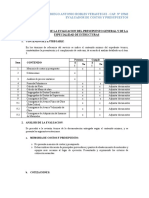 Evaluacion General - Estructutas - Sanitarias