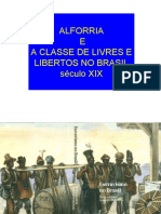 Alforria e libertos no Brasil século XIX