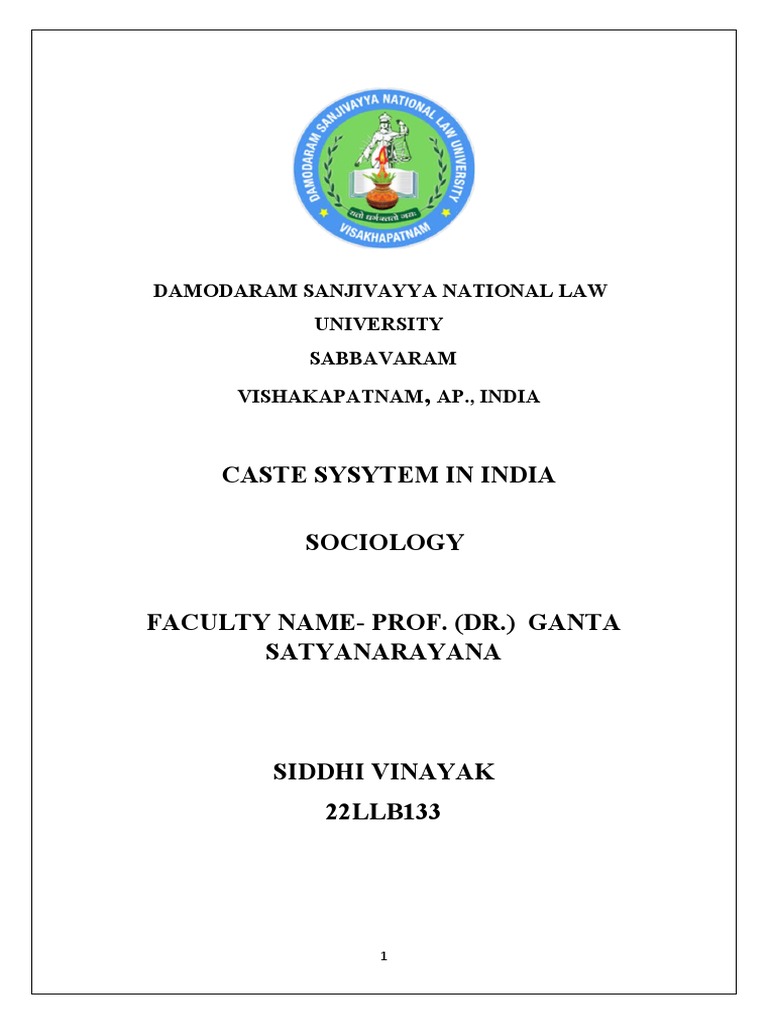 Caste System Dynamics in India | PDF | Caste | Dalit