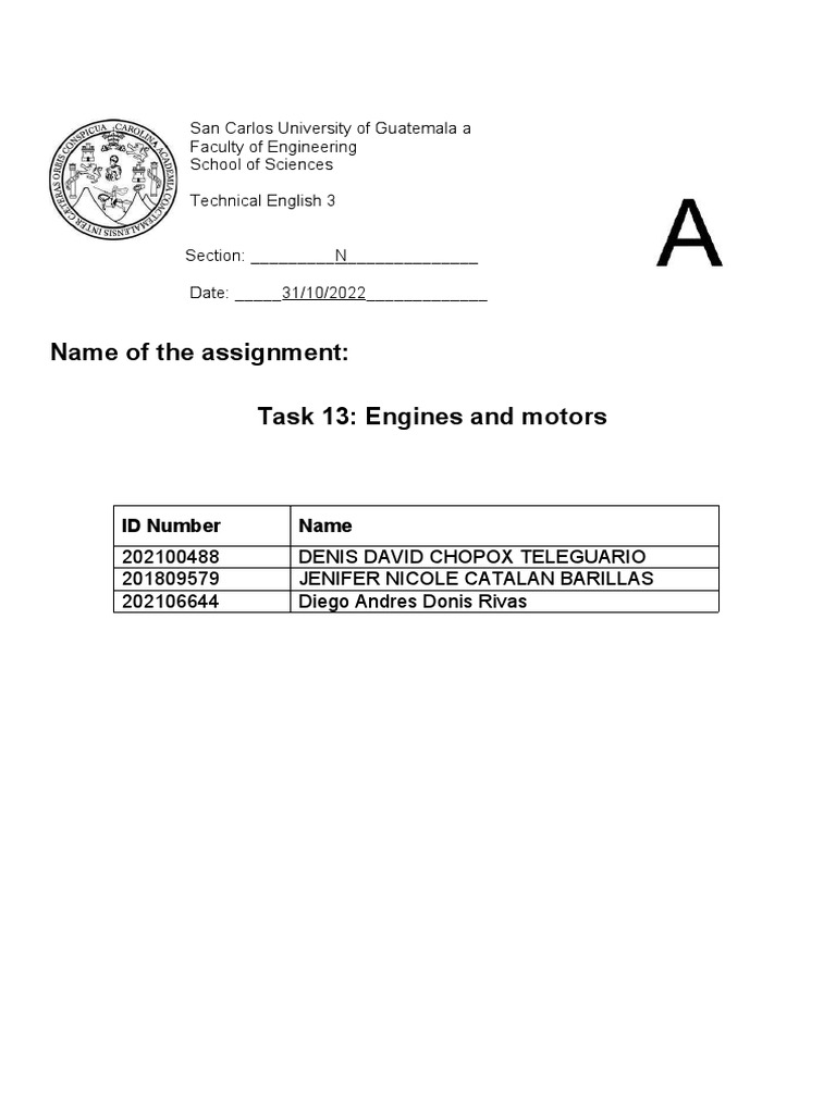 Understanding Engines and Motors | PDF | Internal Combustion Engine ...