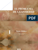 El Problema de La Ansiedad