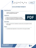 Unidad 2 Guía de Actividad El Marketing en La Empresa 2022