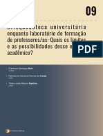 Brinquedoteca Universitária Enquanto Laboratório de Formação de Professores/as: Quais Os Limites e As Possibilidades Desse Espaço Acadêmico?