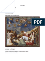 Analiza Djela Oplakivanje Krista, Giotto