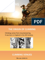 CLIMBING