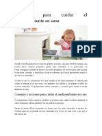 Acciones para Cuidar El Medioambiente en Casa