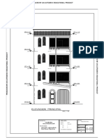 FACHADA  CASA 6 X 20M-Model