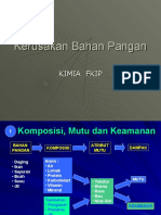 Kerusakan Bahan Pangan