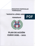 Plan de Accion - Curso Ugel 2022