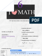 Equations, Expanding Brackets and Factorisation