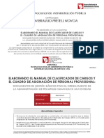 Erison Braulio Pretell Novoa: La Escuela Nacional de Administración Pública