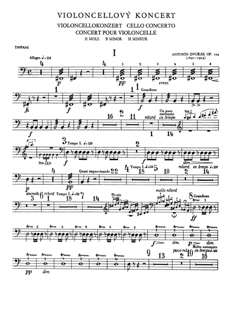 Imslp713391Pmlp1443809. Dvorak Cello Concerto, Op. 104 (Sourek
