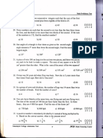 Math Proficiency Test Questions