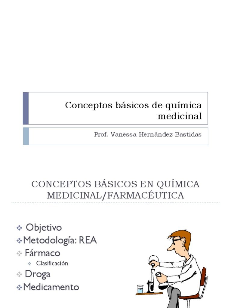 Conceptos Básicos de Química Medicinal PDF Farmacología Química