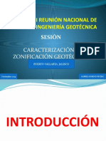 Xxvii Reunión Nacional de Ingeniería Geotécnica