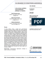 Empresas Prestadoras de Serviços Contábeis Sob A Ótica Do Comprometimento Organizacional e A Satisfação No Trabalho