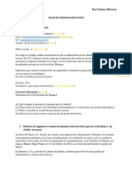 TALLER DE COMUNICACIÓN ESCRITA(administración