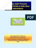 Political Parties in India Since Independence: From Dominance to Fragmentation