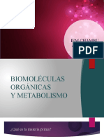 Biomoléculas Orgánicas