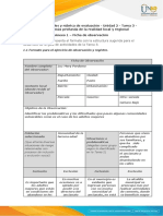 Ficha de Observacion