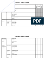 Root Cause Analysis Template 05