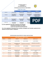 Calendario Diagnóstico FED 17