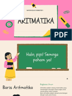 Materi Aritmatika (JE) - PDF