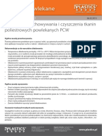 Instrukcja - Tkanin - Poliestrowych - Pow - PCW