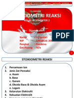 Stoikiometri Reaksi