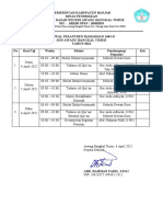 Jadwal Kegiatan Ramadhan