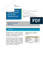 Relatório de fiscalização sobre a aplicação de recursos federais em ações de educação e saúde em Murici/AL