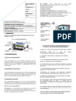 Conceptos de La Computadora Partes de La Computadora Reglamentos Del Aula de Informática