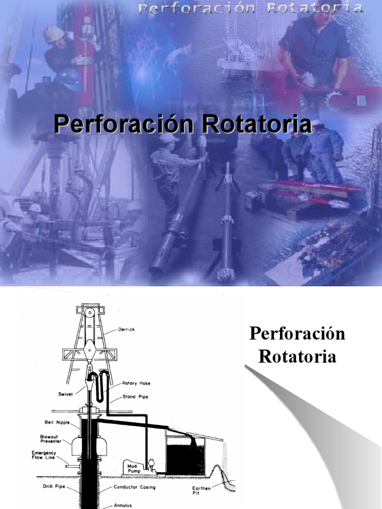 Sistemas de Perforación Rotatoria | PDF | Bomba | Perforación