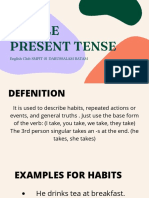 Simple Present Tense