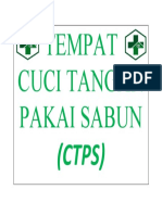 TEMPAT cuci tangan pakai sabun