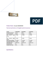 SFP 10G-SR规格书