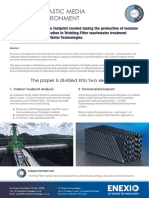 2h Water Technologies Modular Plastic Media and The Environment White Paper