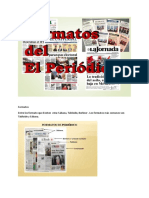 Los Formatos de Periodico