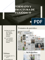 Formato y Estructura de Periódico