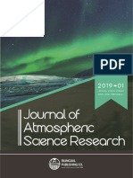 Journal of Atmospheric Science Research - Vol.2, Iss.1