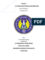 Tugas 3 - Revisi 1 - Pengujian Pengelasan Merusak - Catur Maulana Saputra - 19503241013