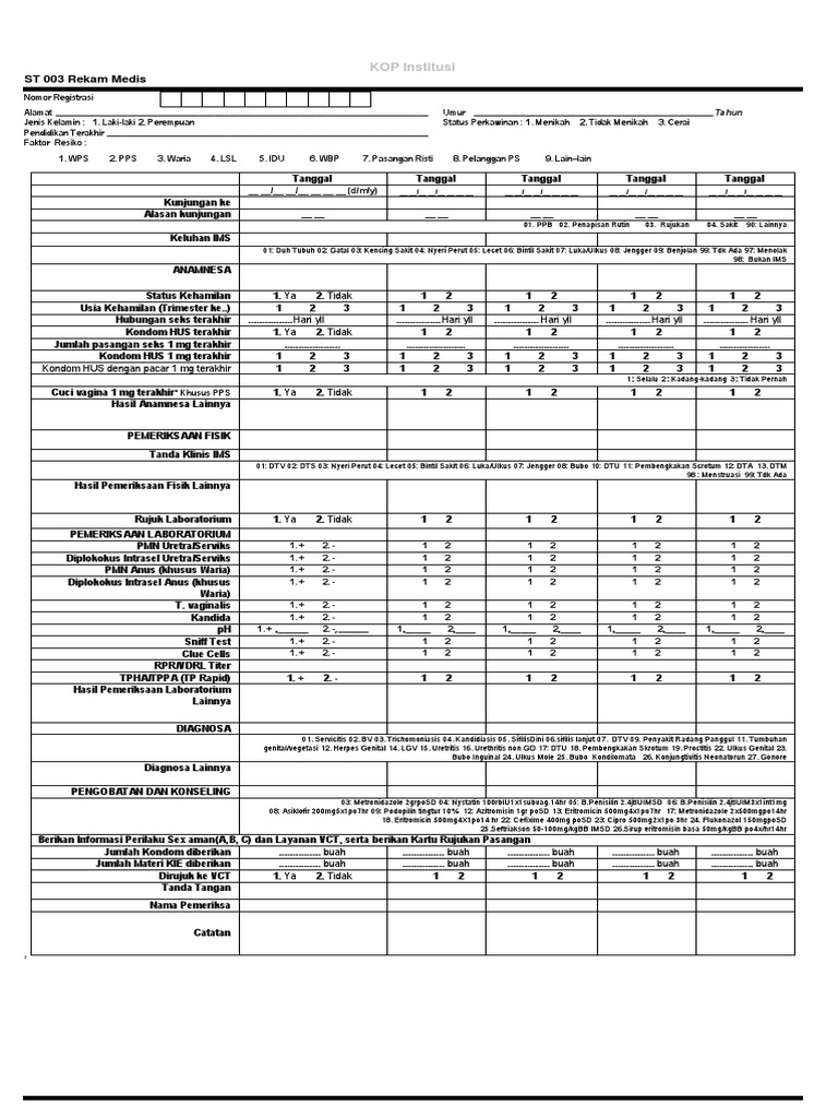 IMS Form | PDF