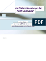 Pengantar Sistem Manajemen Dan Audit Lingkungan