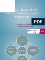 Particularidades de La Traduccion Documentos Financieros