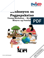 Esp8 - q1 - Mod5 - Misyon NG Pamilya - v2