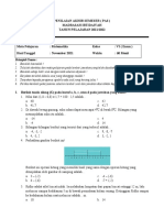 Soal Matematika Kelas 6