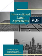 International Legal Agreements and the Systems They Are Based On