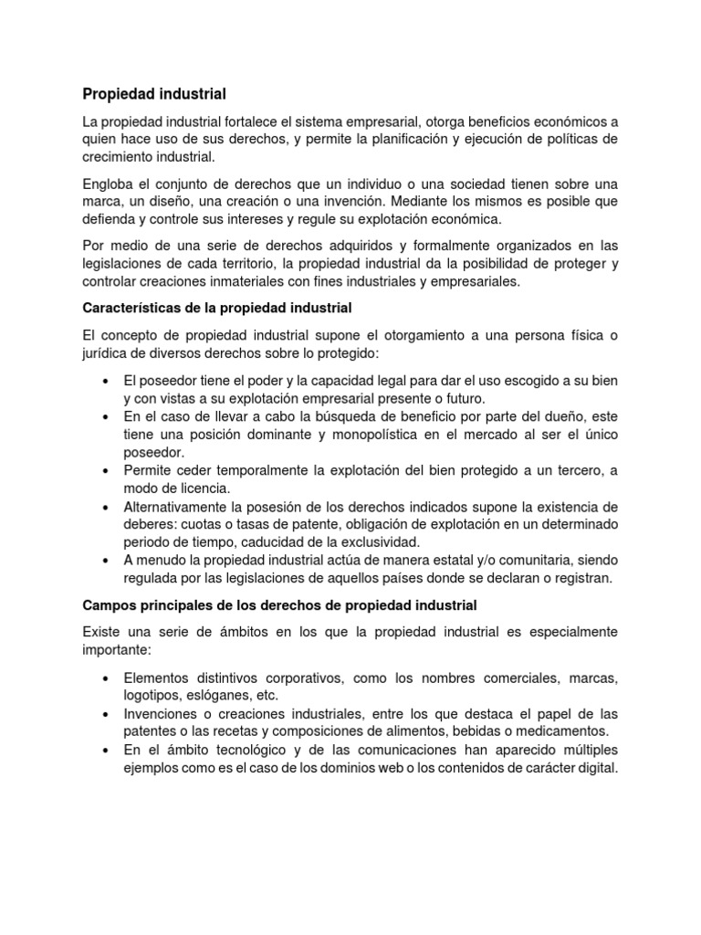 Propiedad Industrial PDF