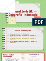 Karakteristik Geografis Indonesia Lanjutan