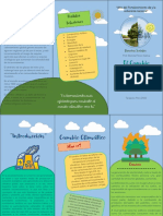Triptico Jahny Cambio Climatico